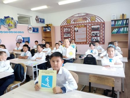 1-8 сынып оқушыларына  «Абайлаңыз, балалар!»  онкүндігі өткізілуде.  «Абайлаңыз, балалар!» онкүндігінің  іс-шаралар жоспары құрылып, бекітілді.