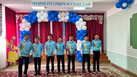 “Біртұтас тәрбие бағдарламасын” іске асыру мақсатында “Тоғыз айға -9 іс- шара”жоспарына сәйкес ,  “Еңбегі адал жас ұрпақ”жобасы аясында Республика күніне орай “Менің Отаным -Қазақстан” атты тақырыпта мерекелік іс-шара өткізілді