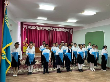 №117"Алтынтөбе" жалпы орта білім беретін мектебінде" 2023 жылдың 24 қазан күні Республика күніне орай 5 сынып   оқушыларын Республикалық бірыңғай "Жас Ұлан" балалармен  жасөспірімдер ұйымының қатарына қабылдау салтанатты жиыны болып өтті